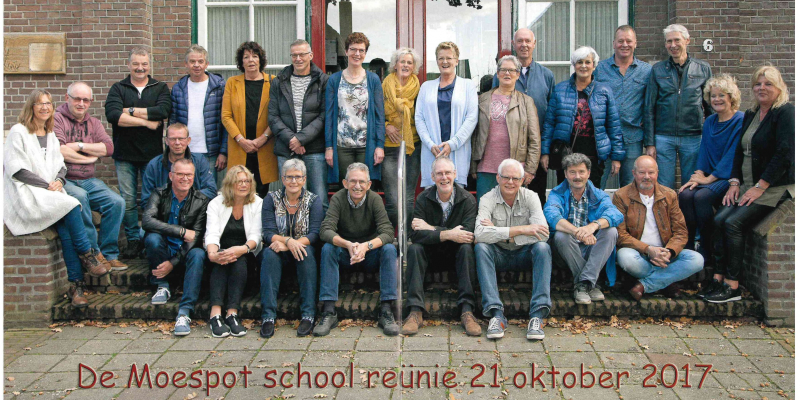 2017 Reünie St. Jozefschool 60 jaar