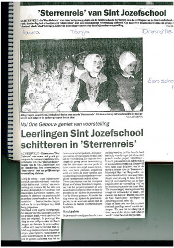 Projekt Sterrenreis 1999-2000 a