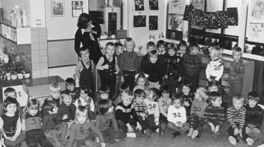 Kleuterklas 1972 – 1973A Kleuterklas 1972 – 1973A