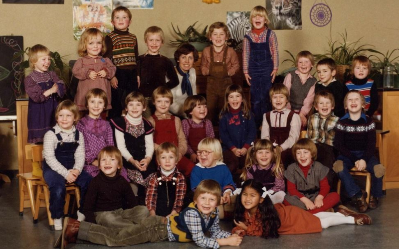 Kleuterklas 1979 – 1980 B Kleuterklas 1979 – 1980 B